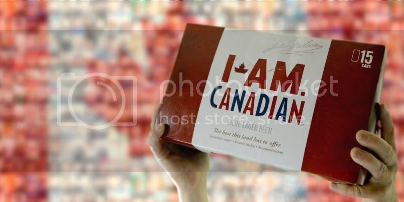 I AM Canadian packaging